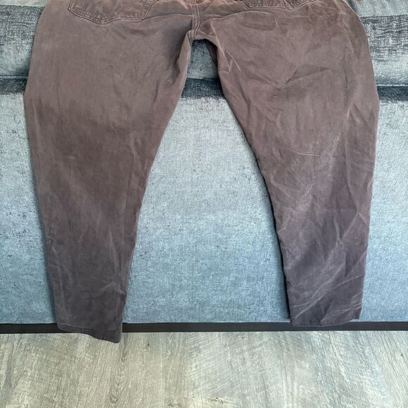 AG Adriano Goldschmied The Tellis Dark Brown Pants mens size 33 office work - Picture 5 of 8